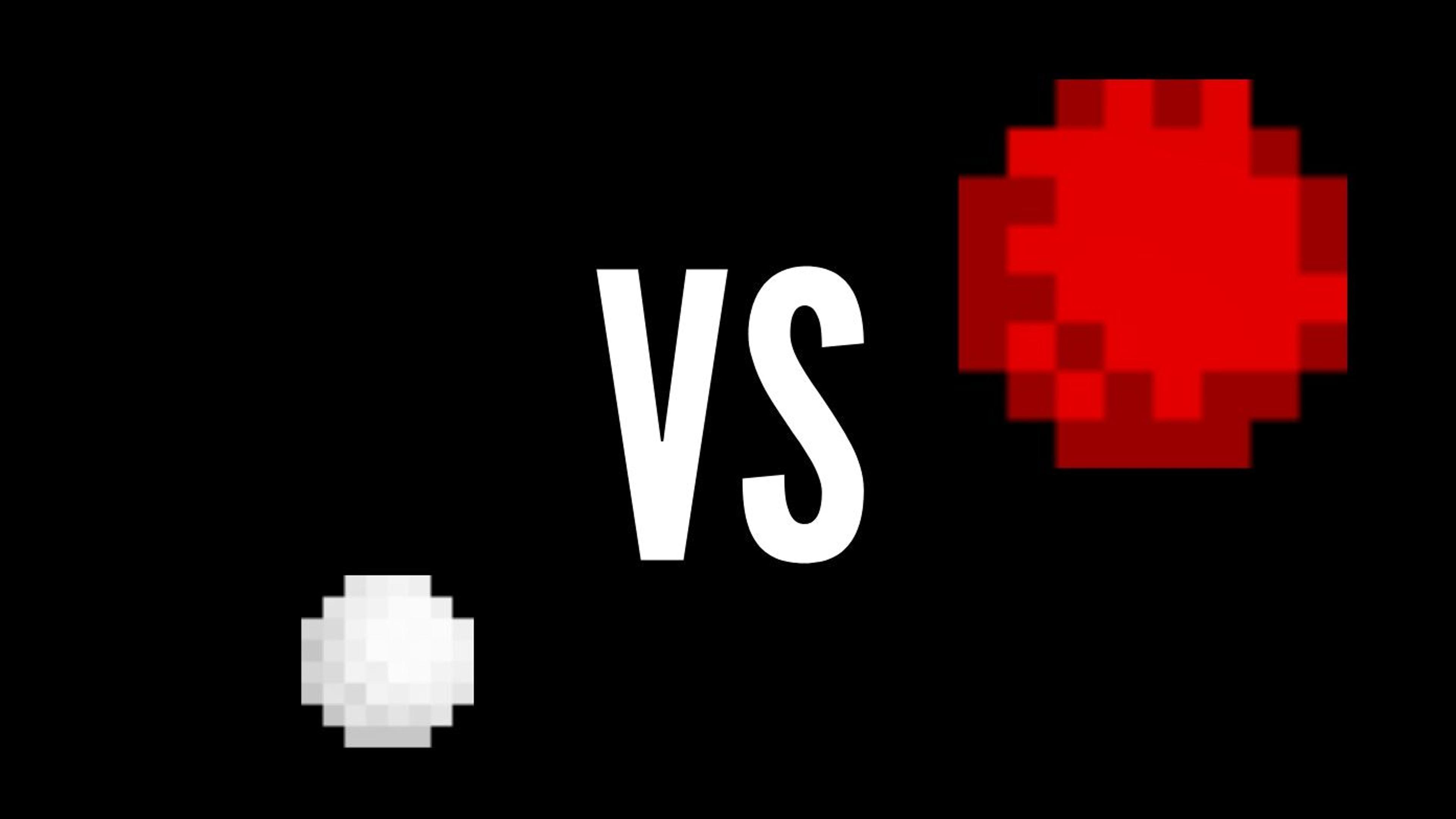 White vs Red Logo