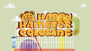 Happy Hamster Coloring Logo