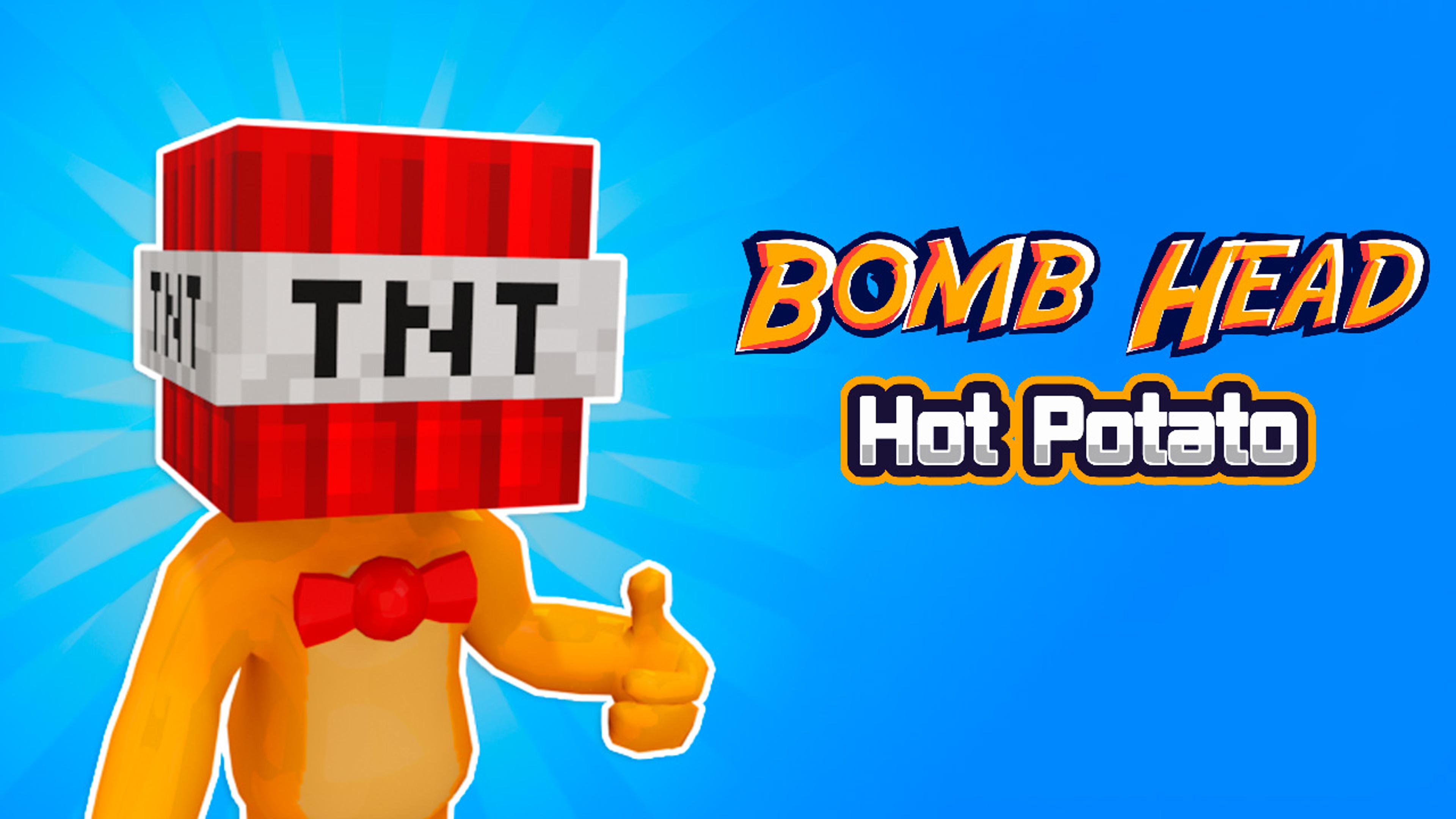 Bomb Head Hot Potato Logo
