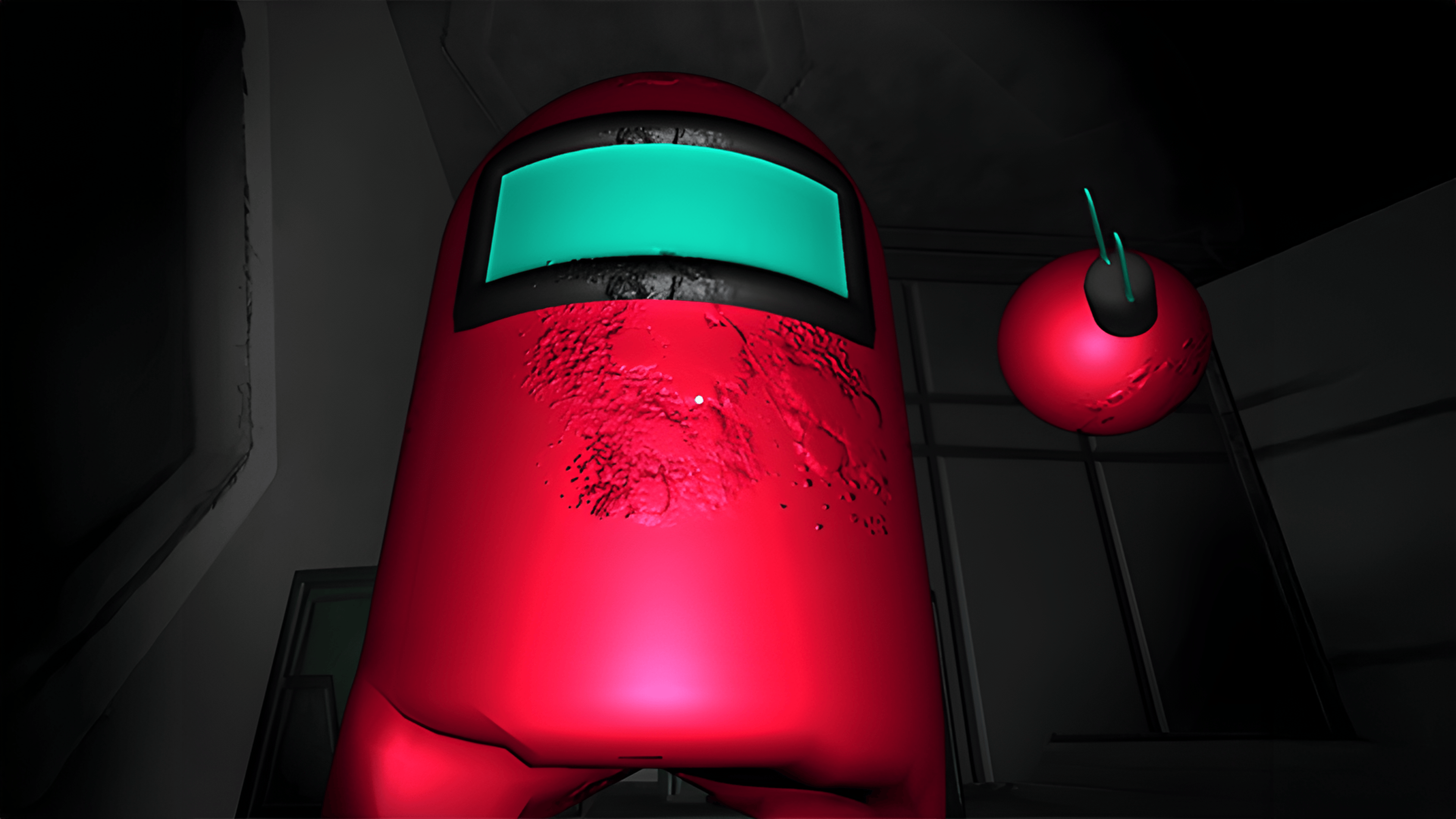 Among Them Horror 3D Logo