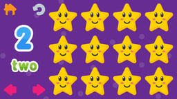 Stars Numbers Logo