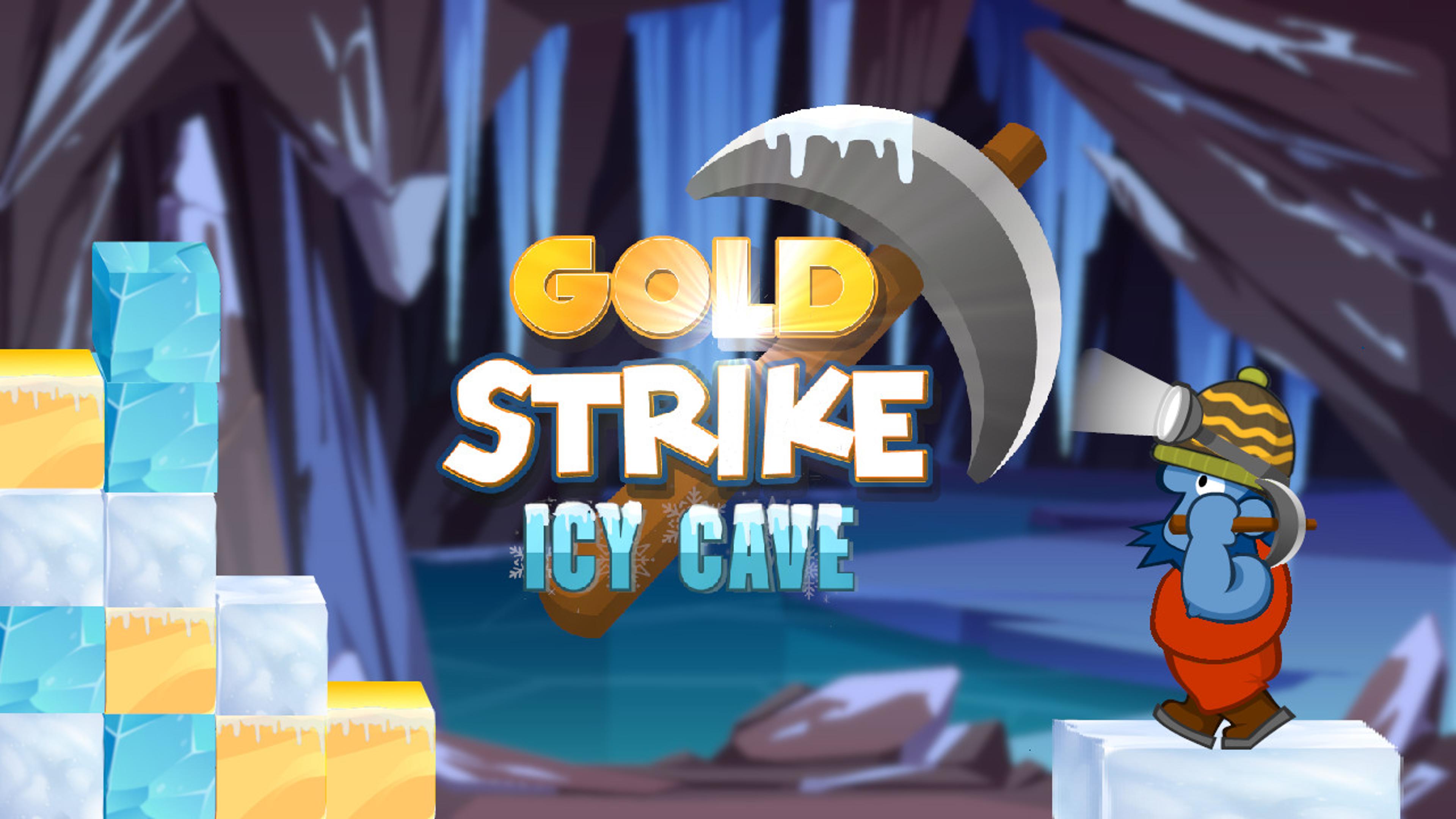 Gold Strike Icy Cave Logo