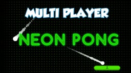 Neon Pong Multi player Logo