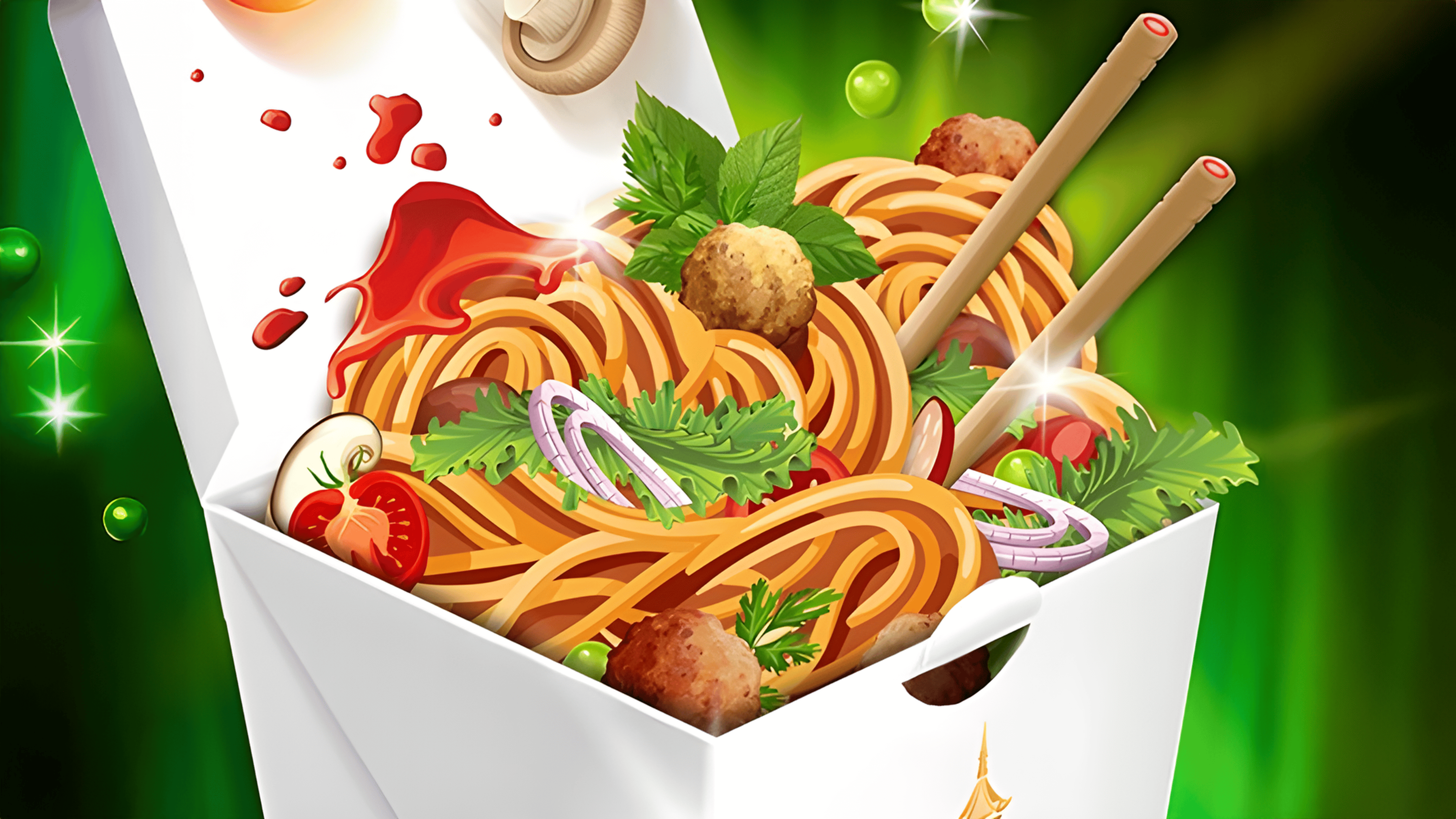 Cook Chinese Food Asian Cooking Logo