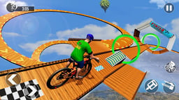 BMX Rider Impossible Stunt Racing : Bicycle Stunt Logo