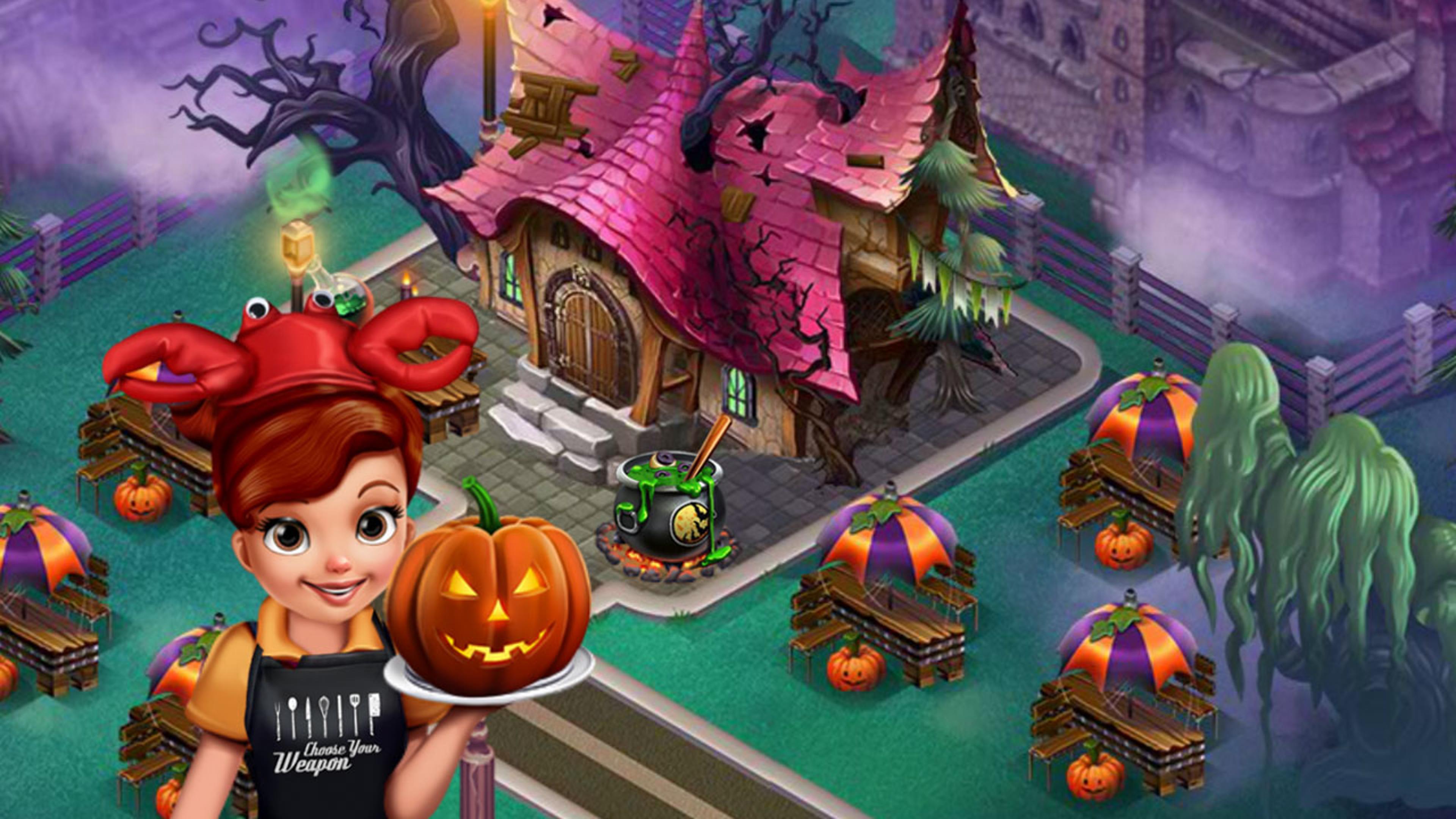 Cooking Fast Halloween Logo