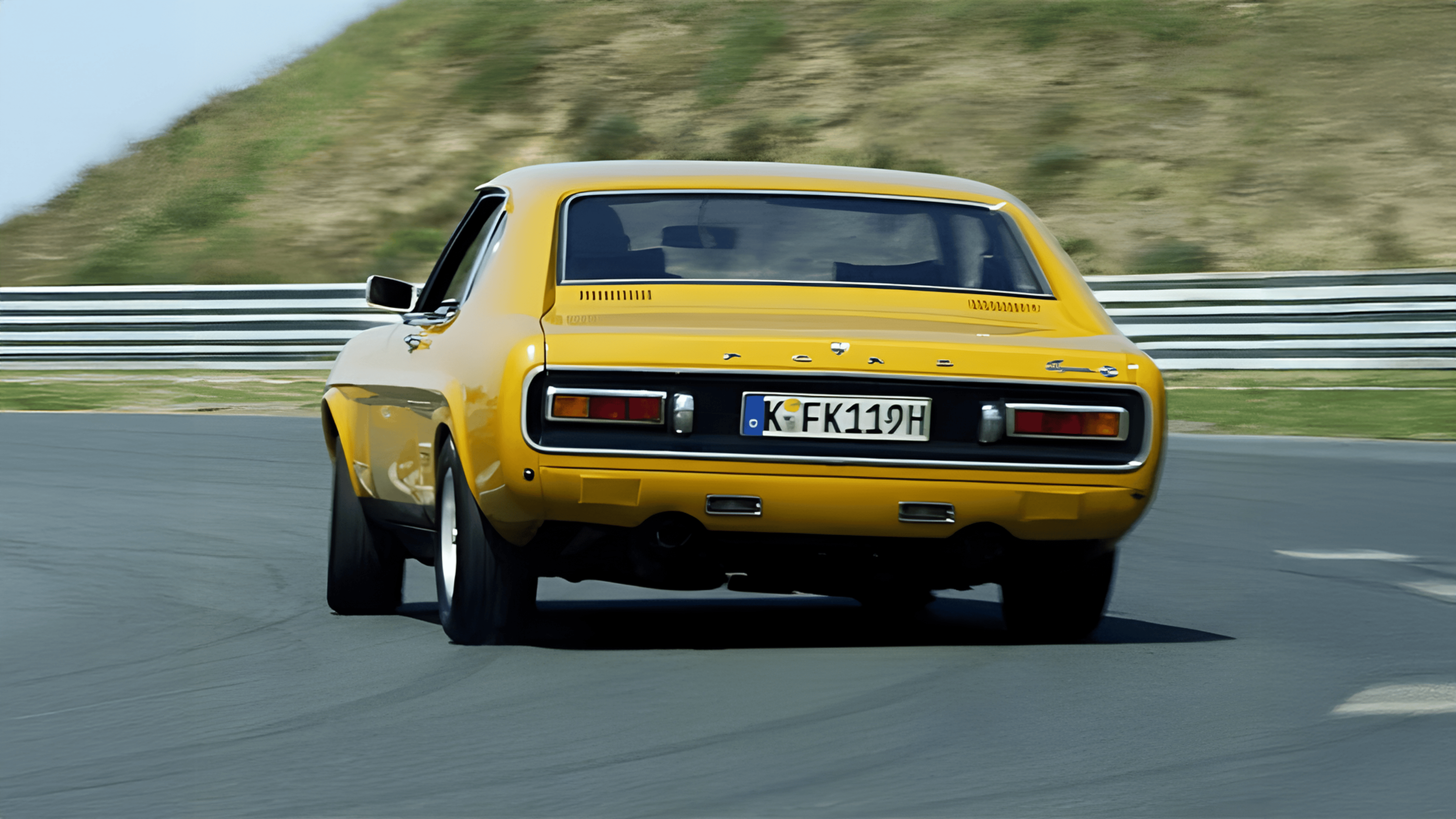 Ford Capri Puzzle Logo