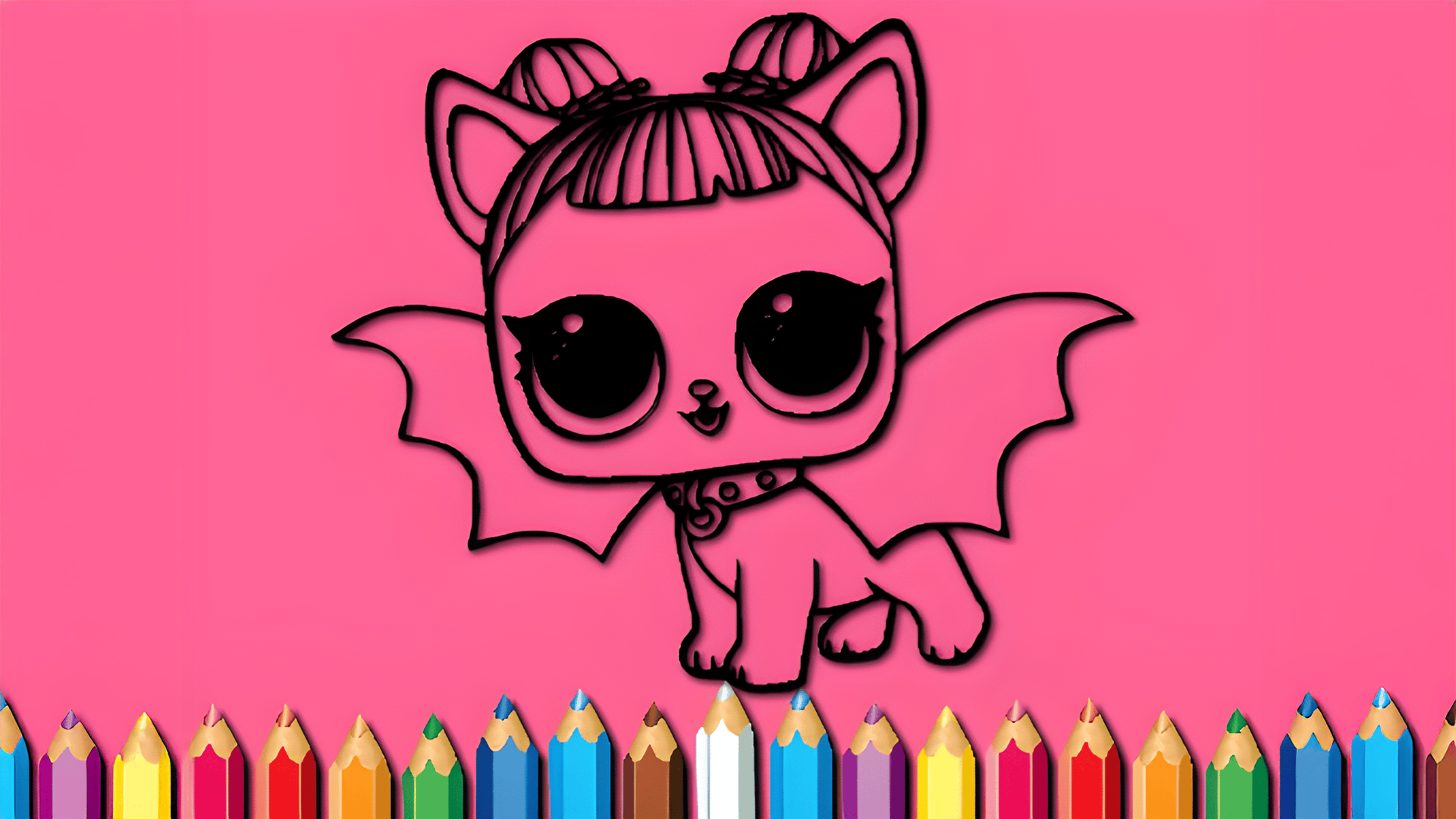 BTS LoL Coloring Book Logo