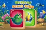 Mahjong Crush Saga Logo
