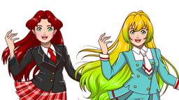 Late for School Dress Up Game Logo
