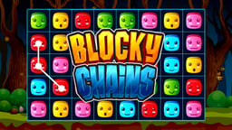 Blocky Chains Logo