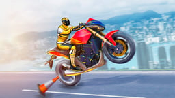 Stunt Biker 3D Logo