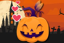 Love Balls Halloween Logo