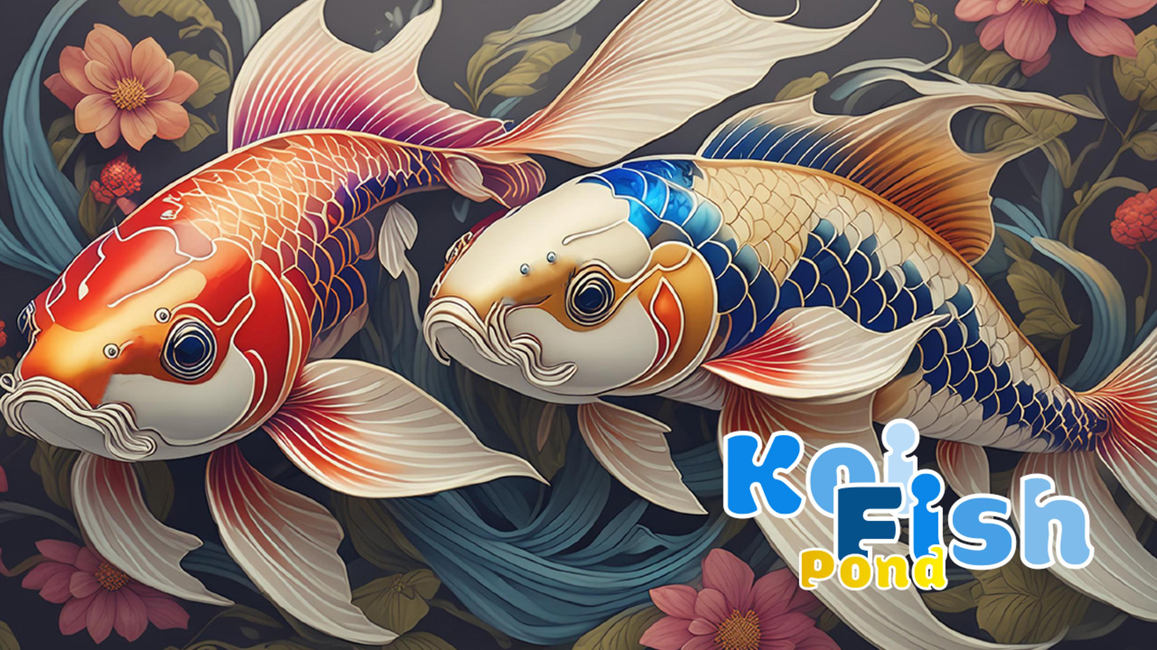 Koi Fish Pond - Idle Merge Game Logo