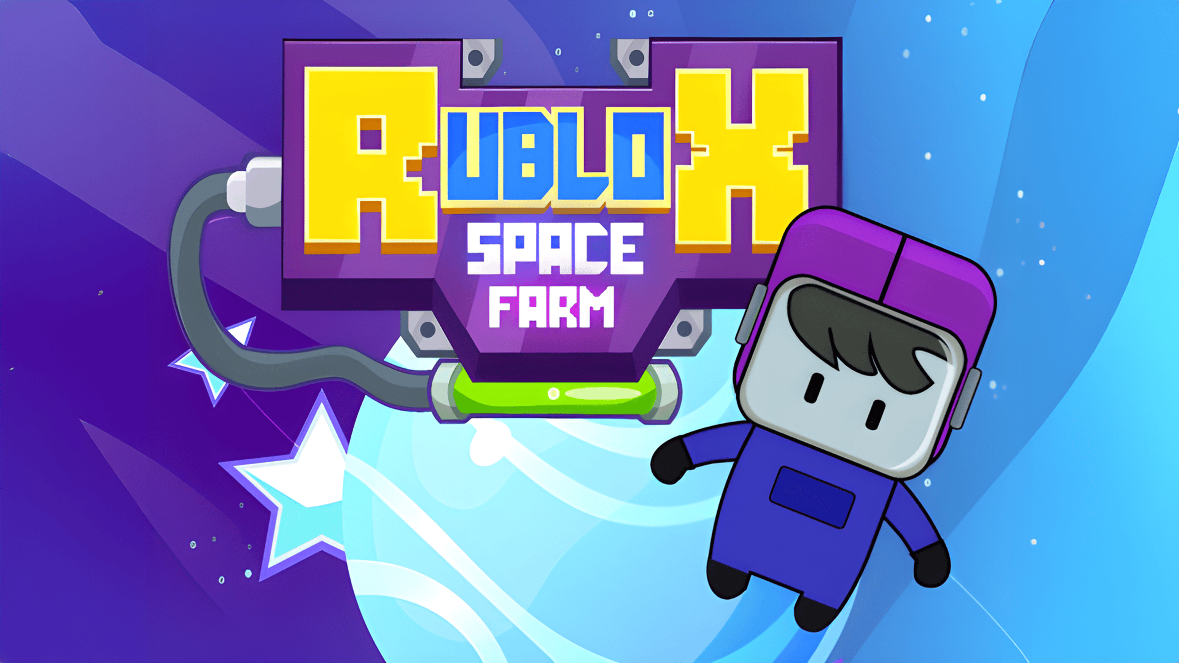 Rublox Space Farm Logo