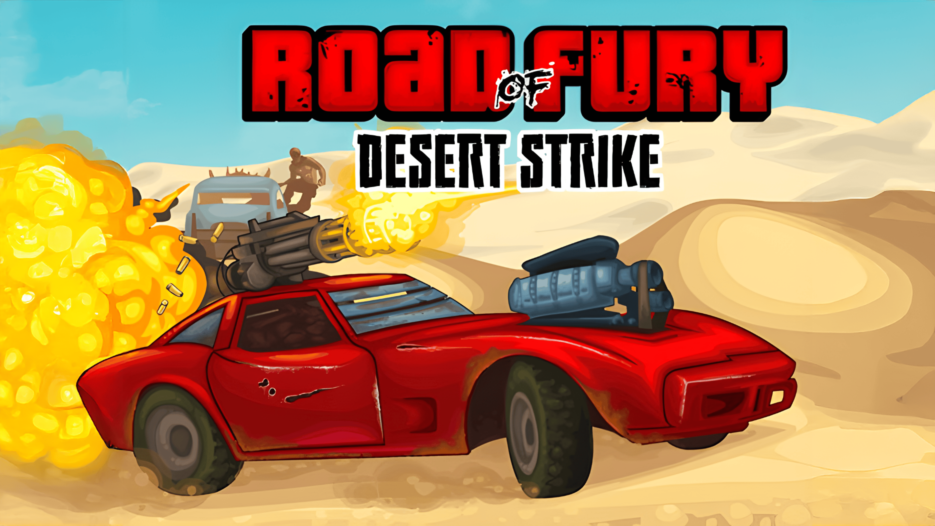 Road of Fury Desert Strike Logo