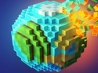Pixel World Logo