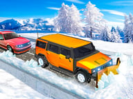 Snow Plow Jeep Simulator 3D Logo