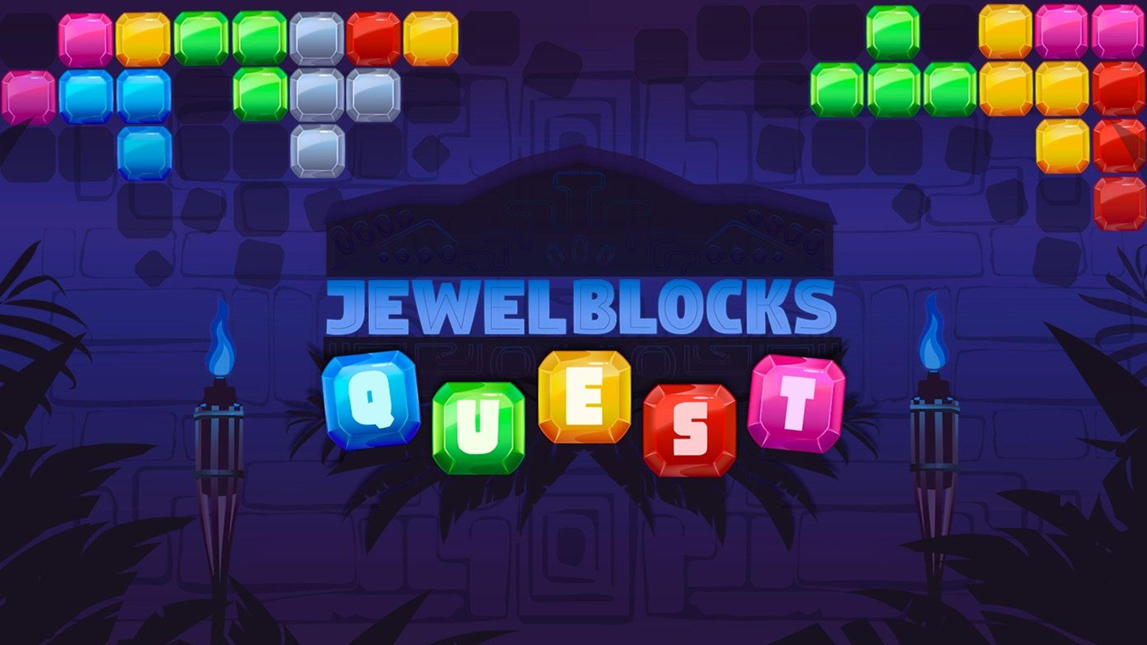Jewel Blocks Quest Logo