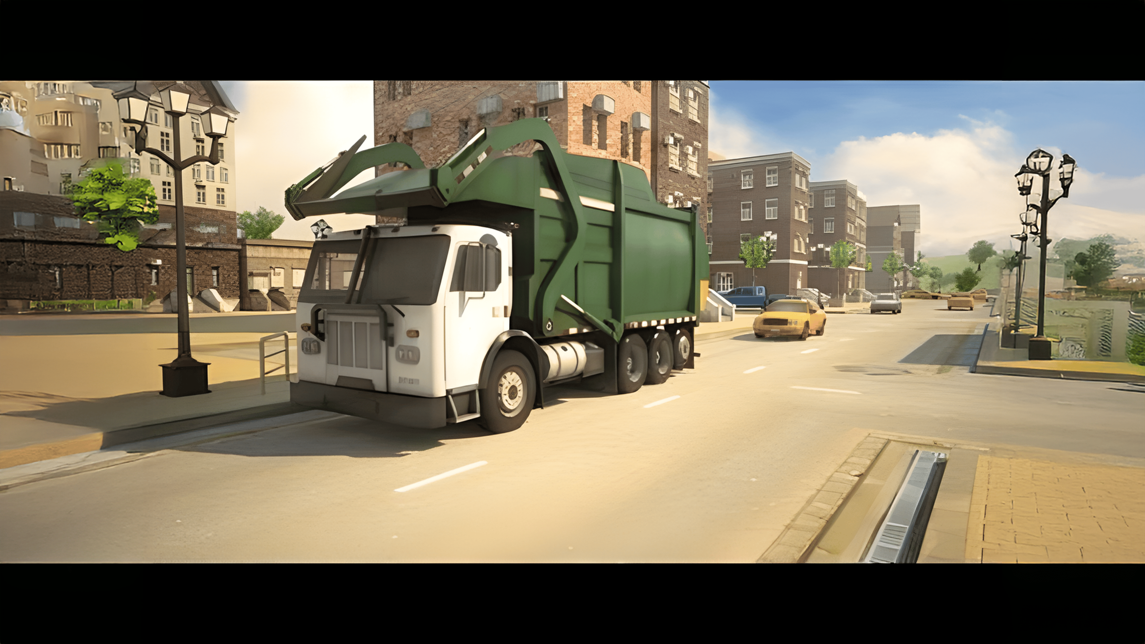 Garbage Truck City Simulator Logo