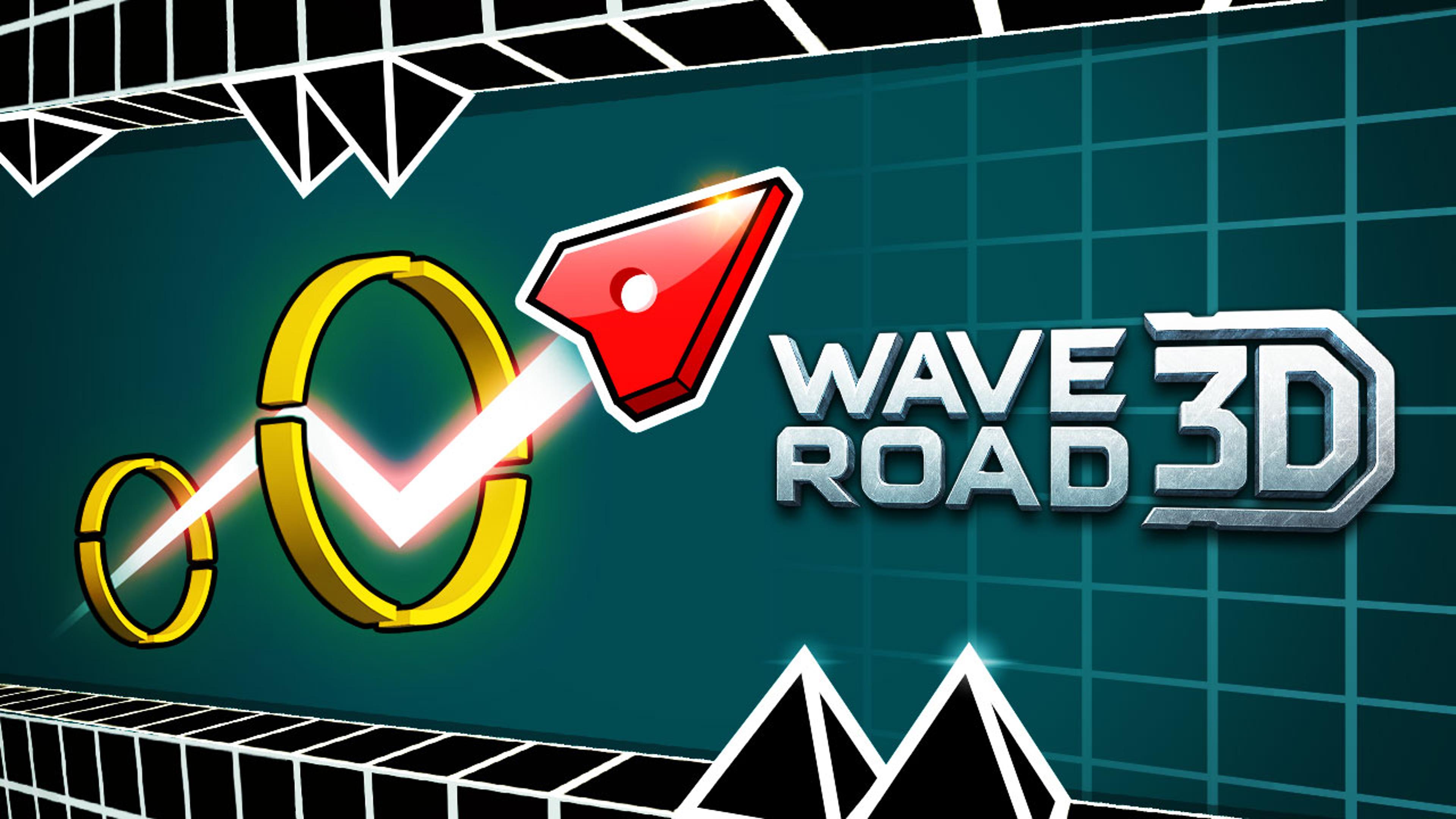 Wave Road 3D Logo