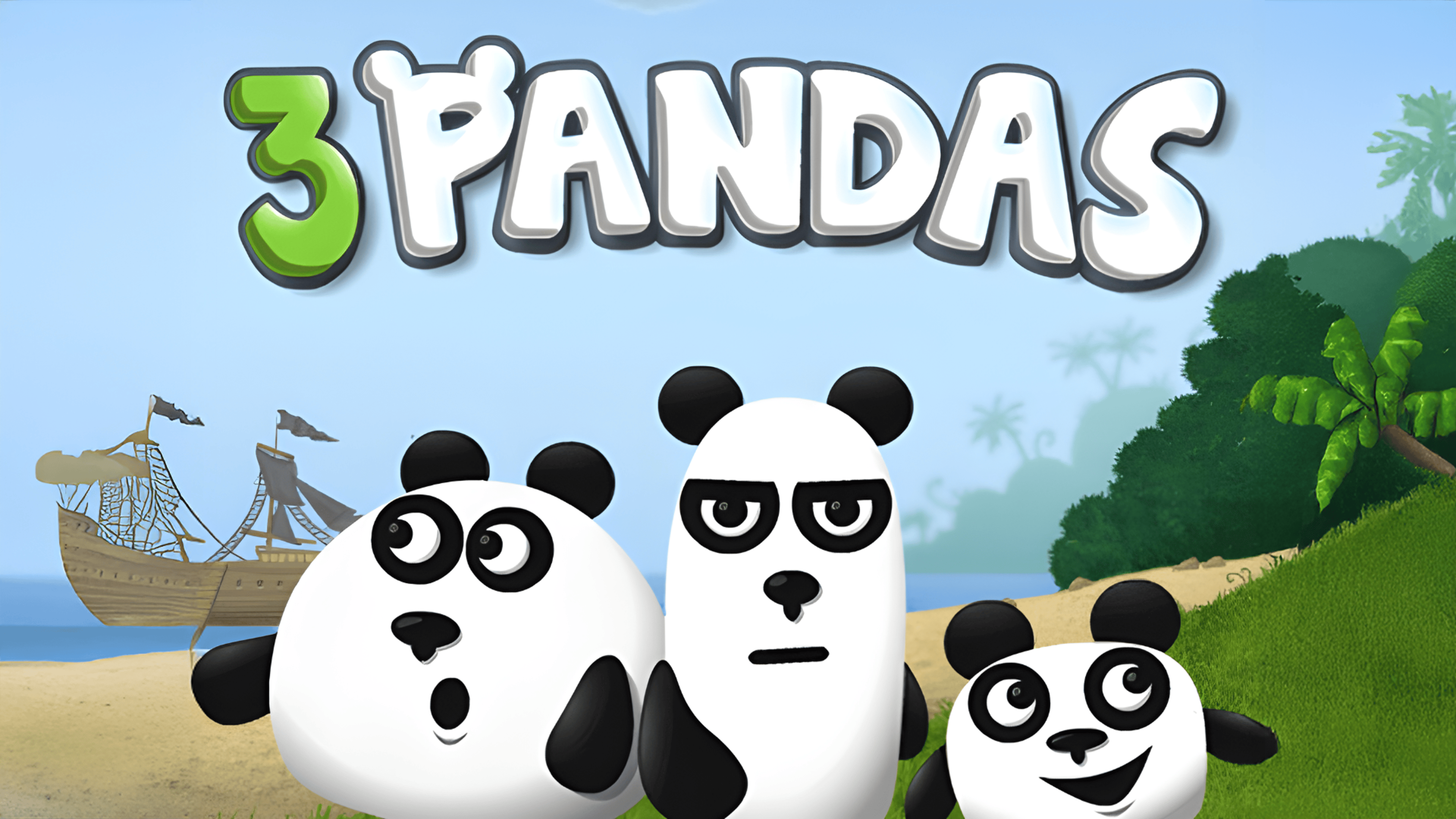 3 Pandas Logo