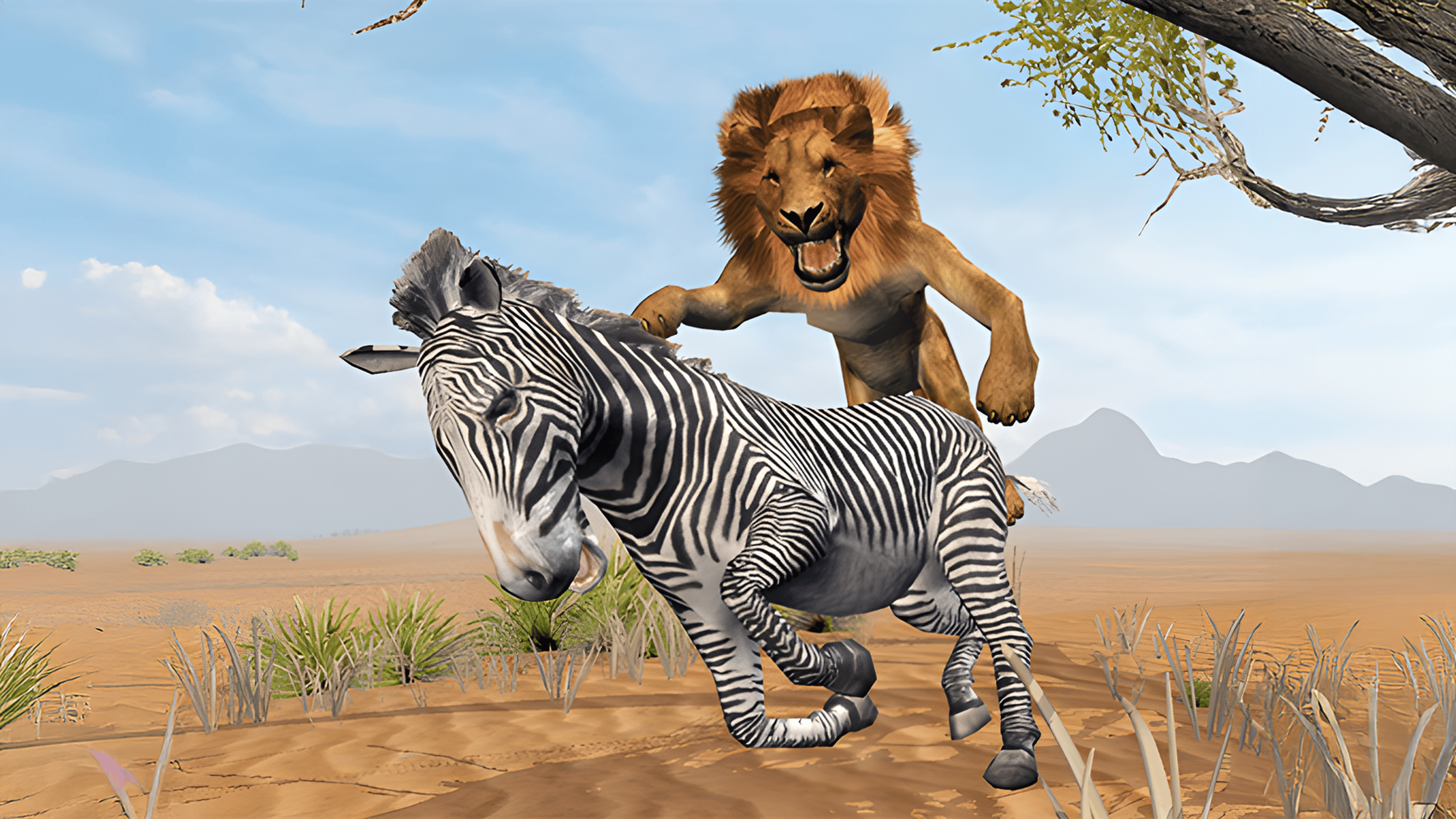 Lion King Simulator: Wildlife Animal Hunting Logo