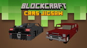 Blockcraft Cars Jigsaw Logo