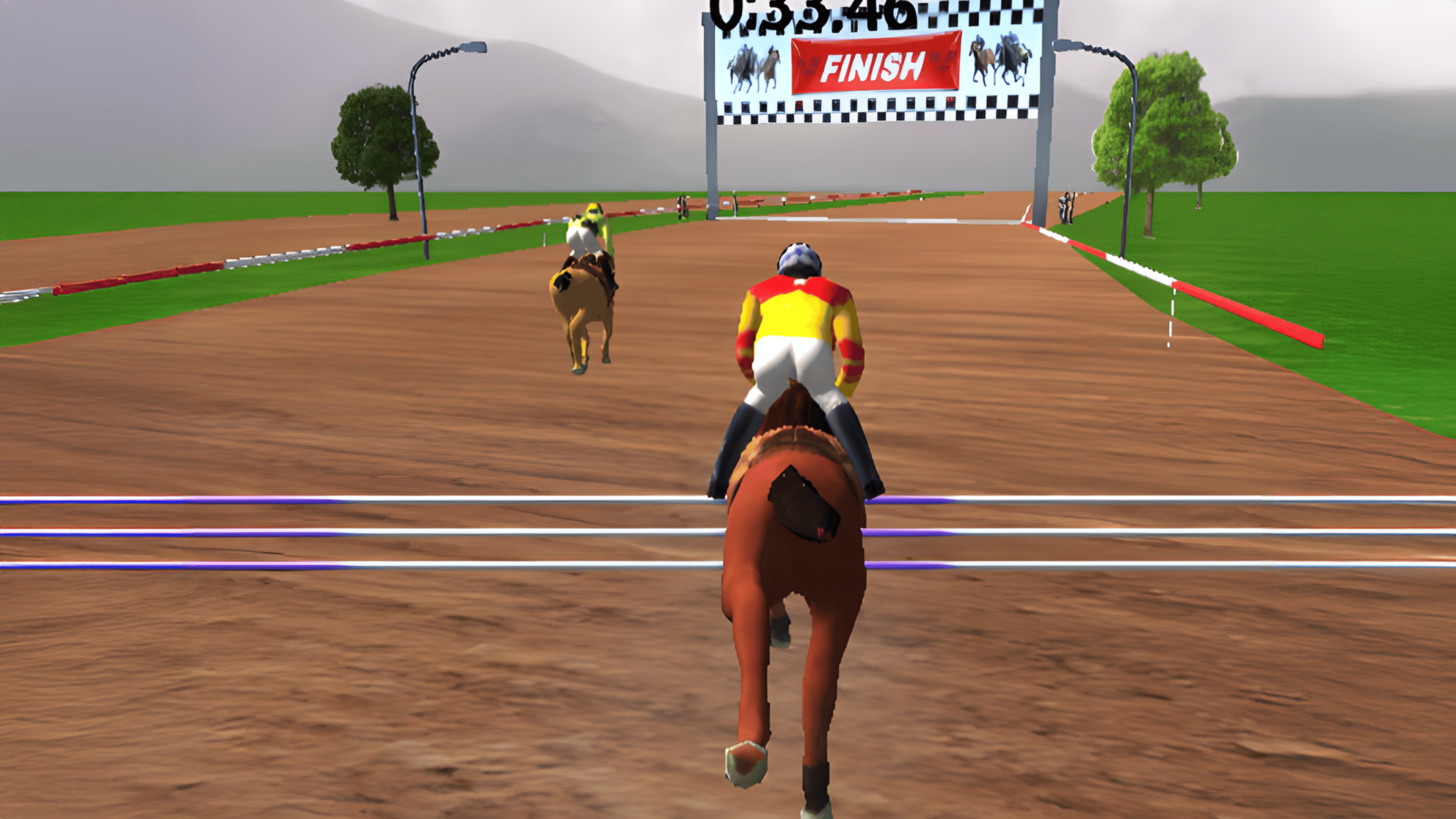 Jumping Horses Champions Logo