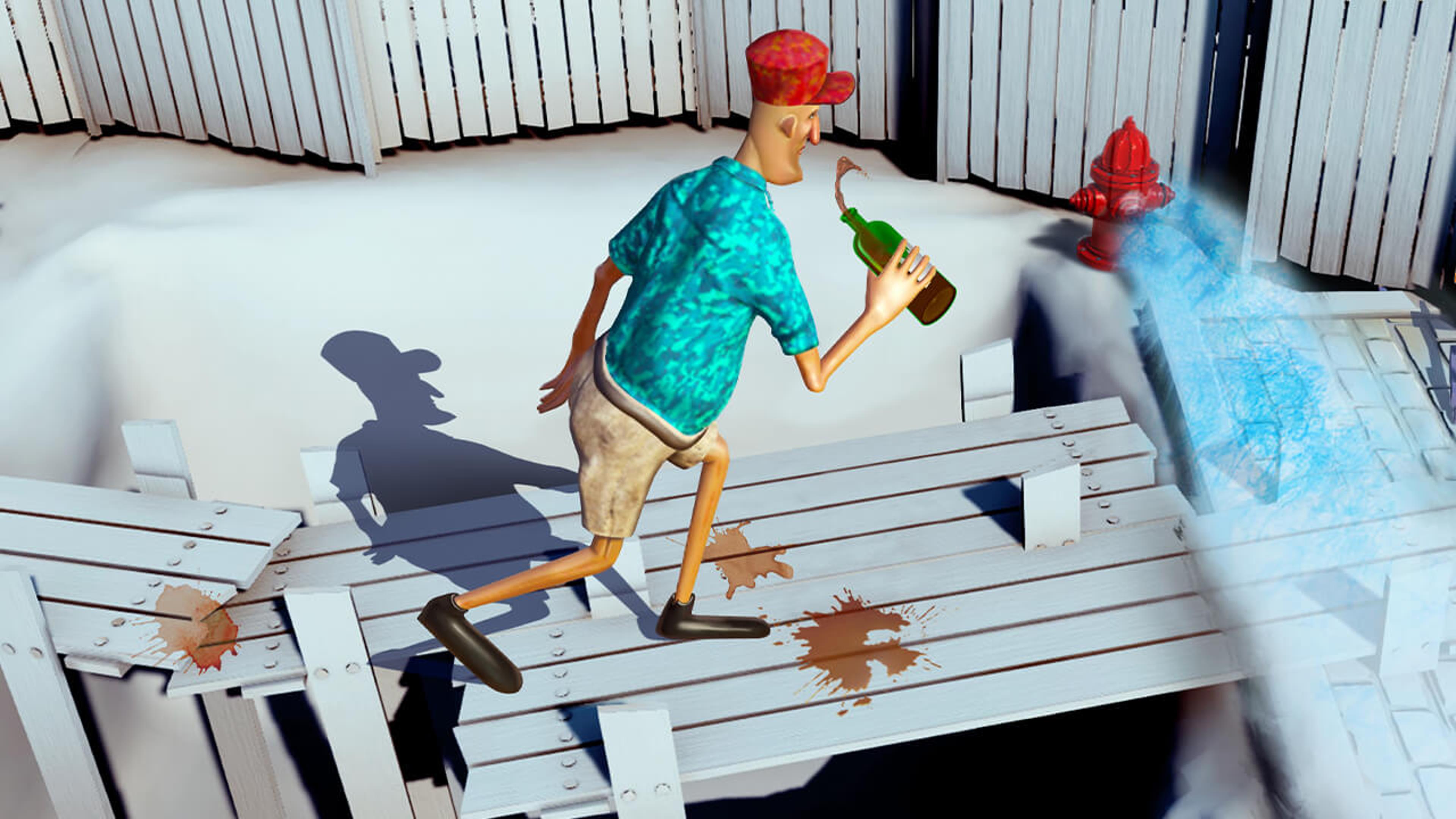 Drunk Man 3D Logo