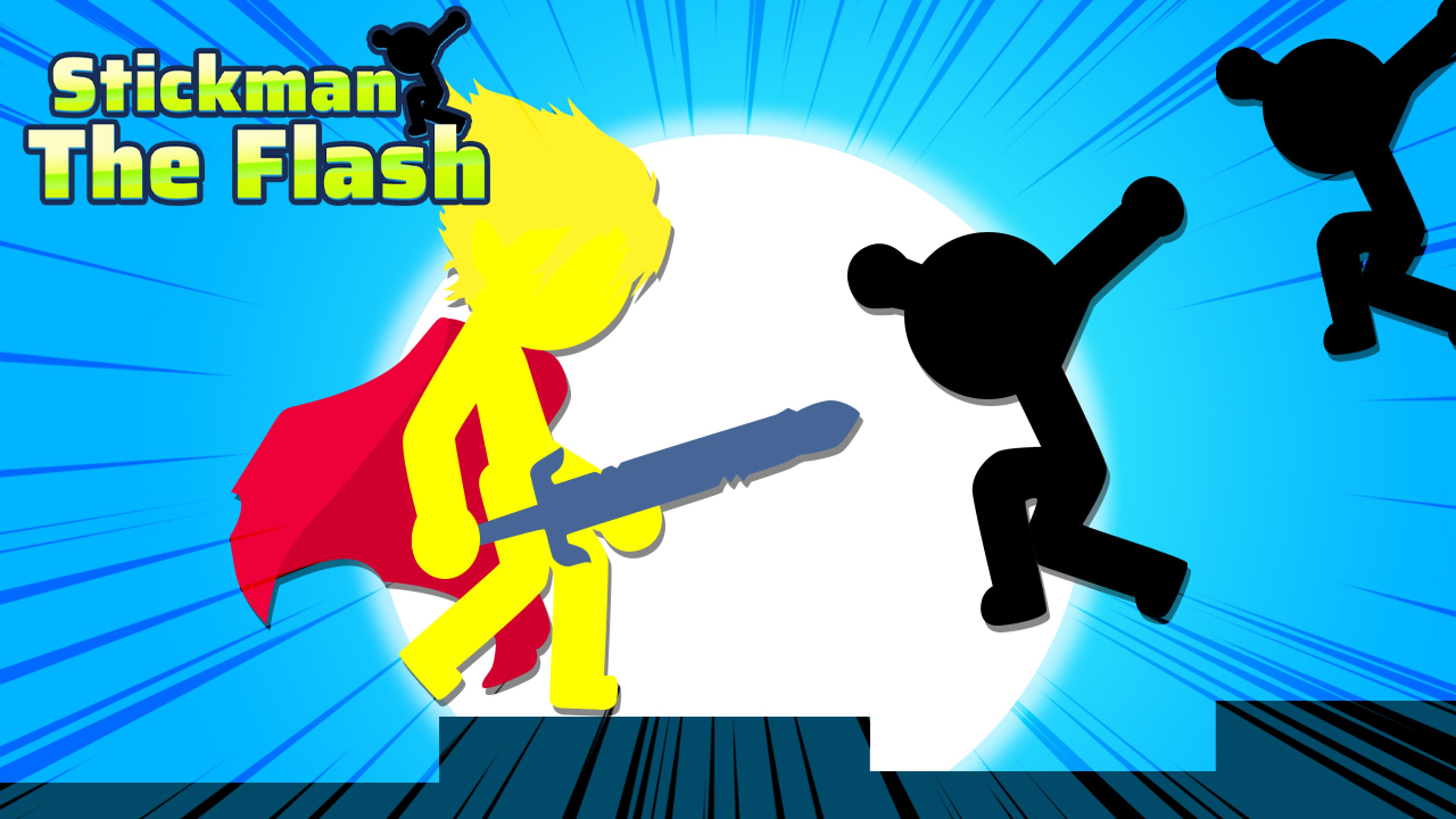 Stickman The Flash Logo