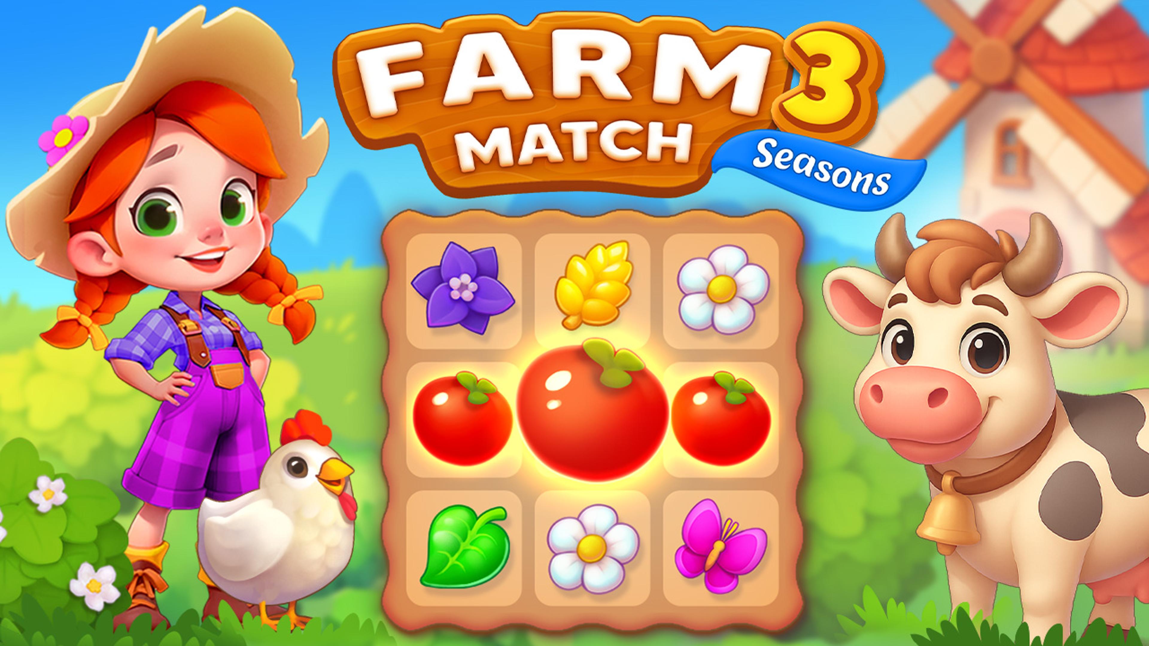 Farm Match Seasons 3 Logo