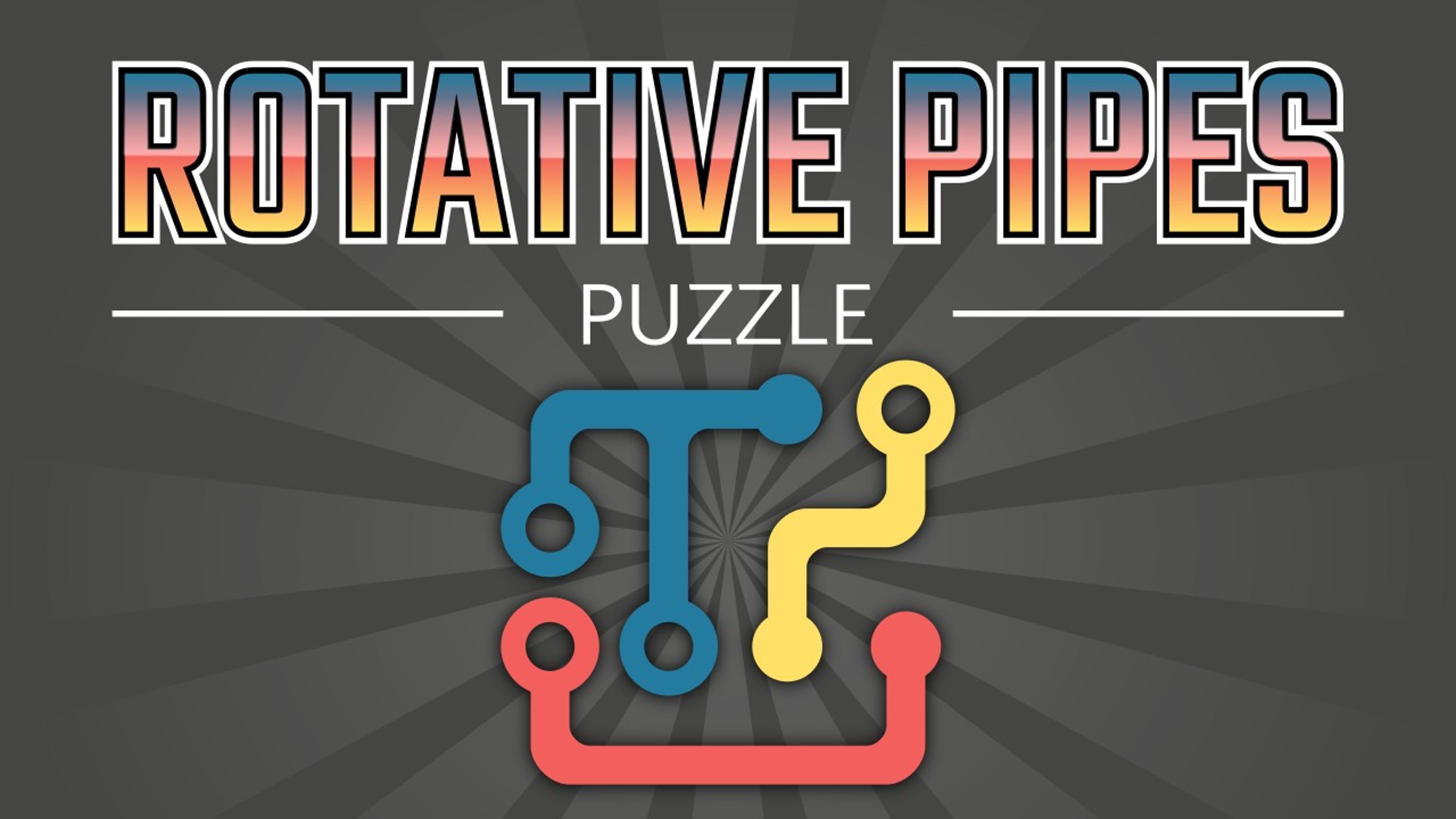 Rotative Pipes Puzzle Logo