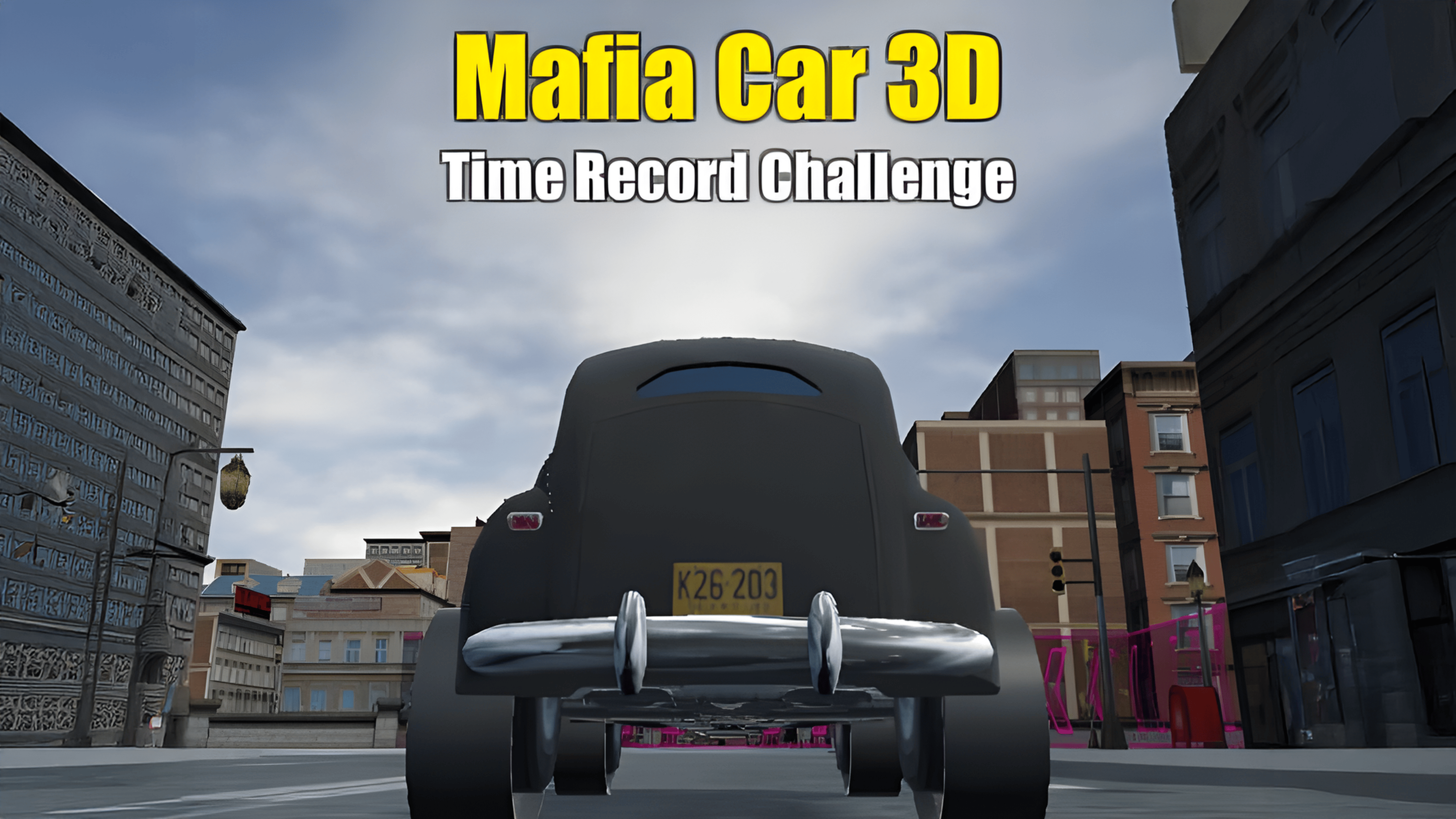 Mafia Car 3D Time Record Challenge Logo