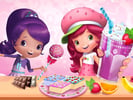 Strawberry Shortcake Sweet Shop Logo