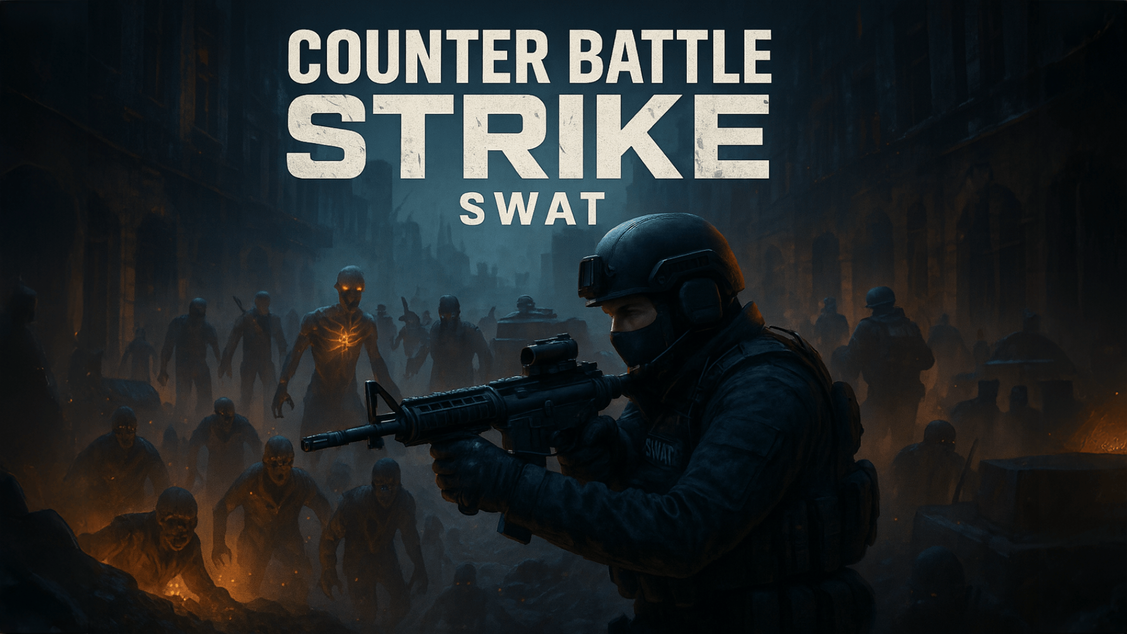 Counter Battle Strike SWAT Logo