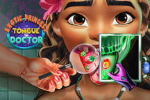 Exotic Princess Tongue Doctor Logo