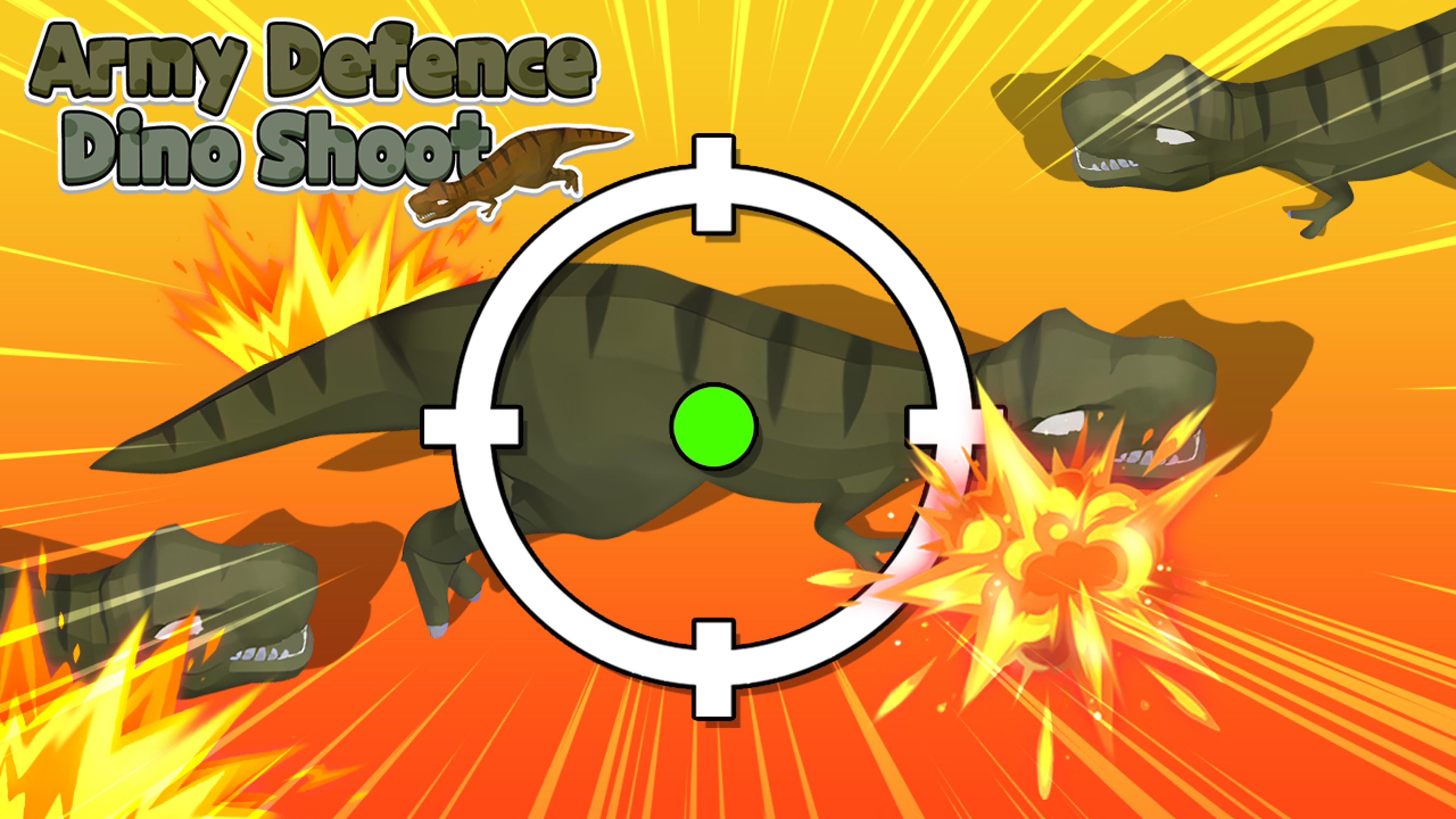 Army Defence Dino Shoot Logo