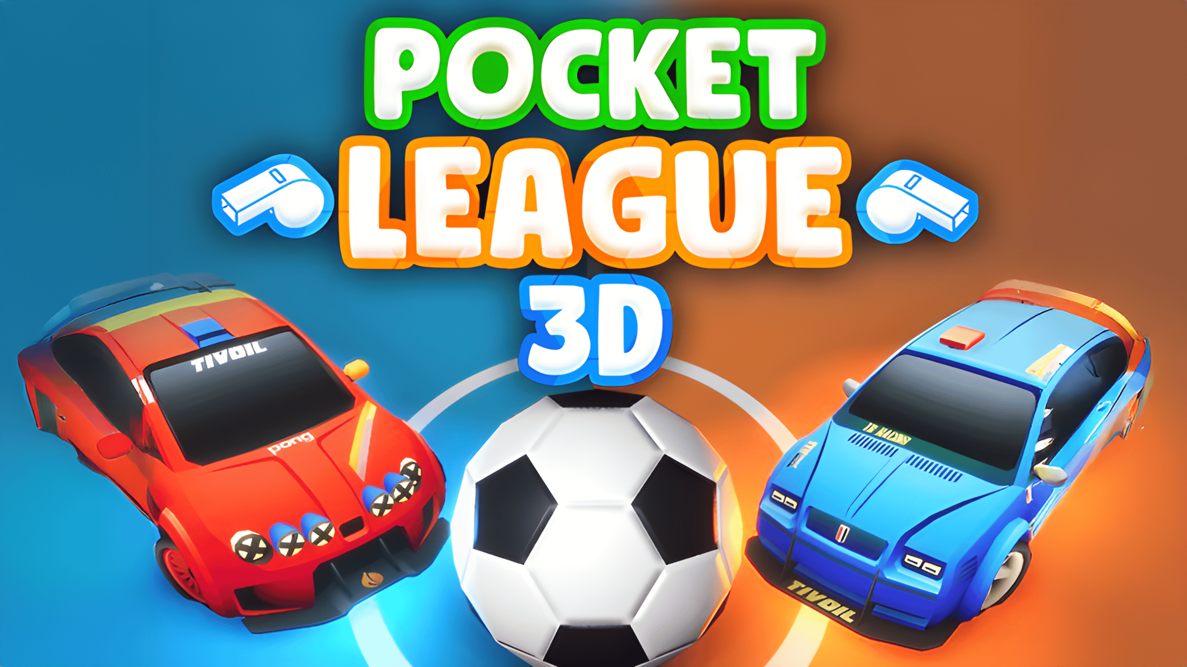 Pocket League 3D Logo