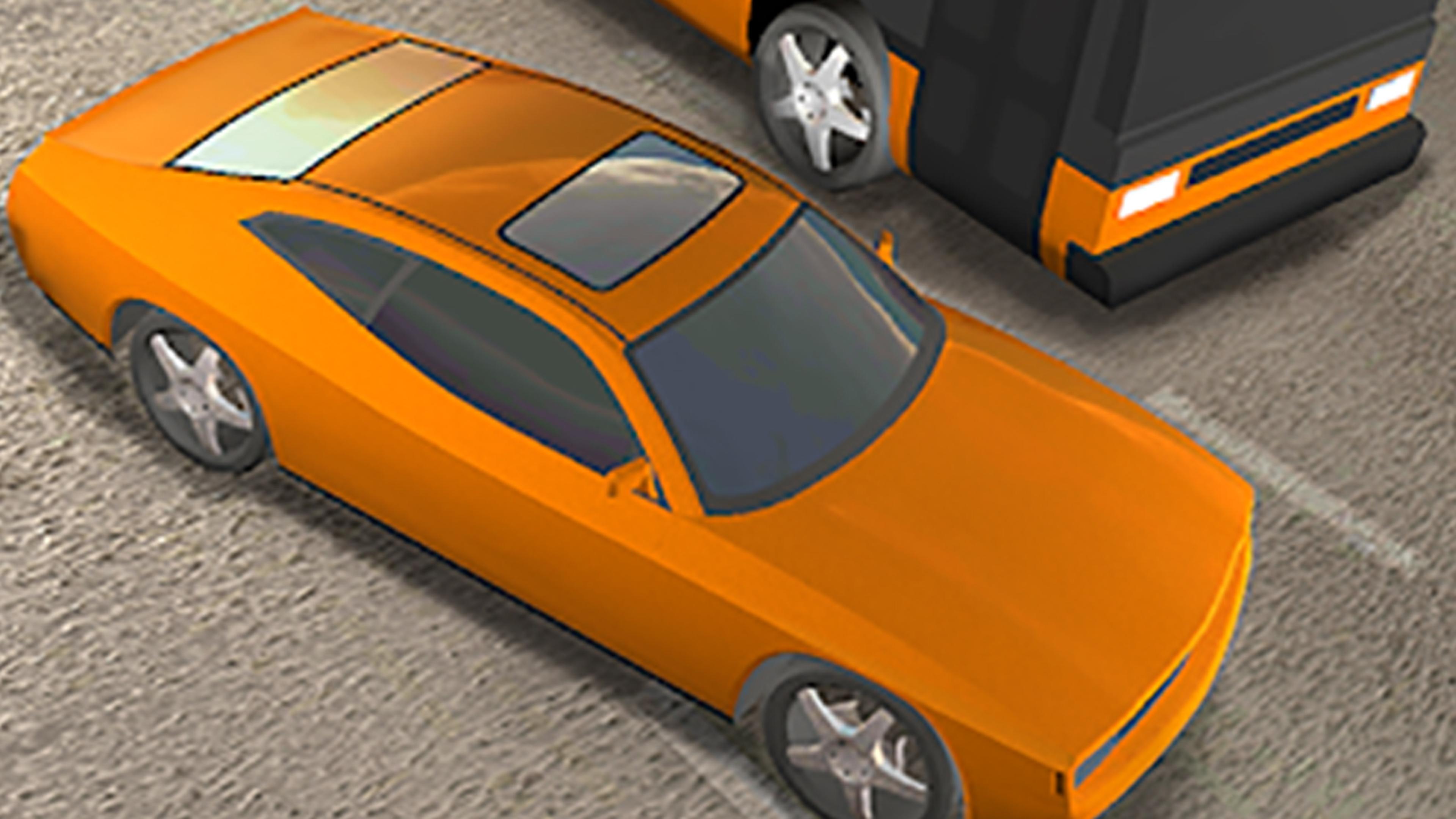 Racing Car Game Bomb Logo