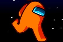 Among Them Space Rush Logo