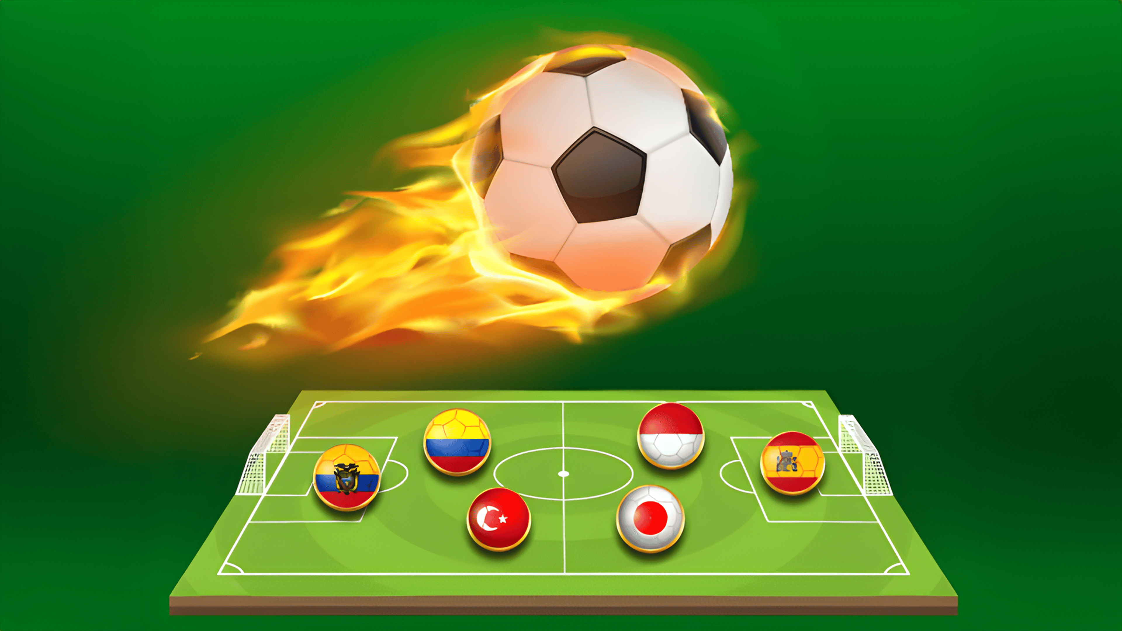 Soccer Caps Game Logo