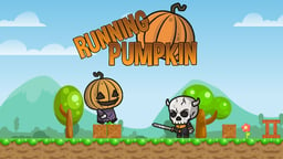 Running Pumpkin Logo