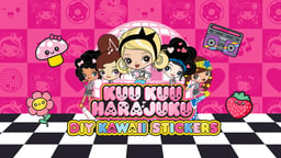 Kuu Kuu Harajuku Stickers Logo