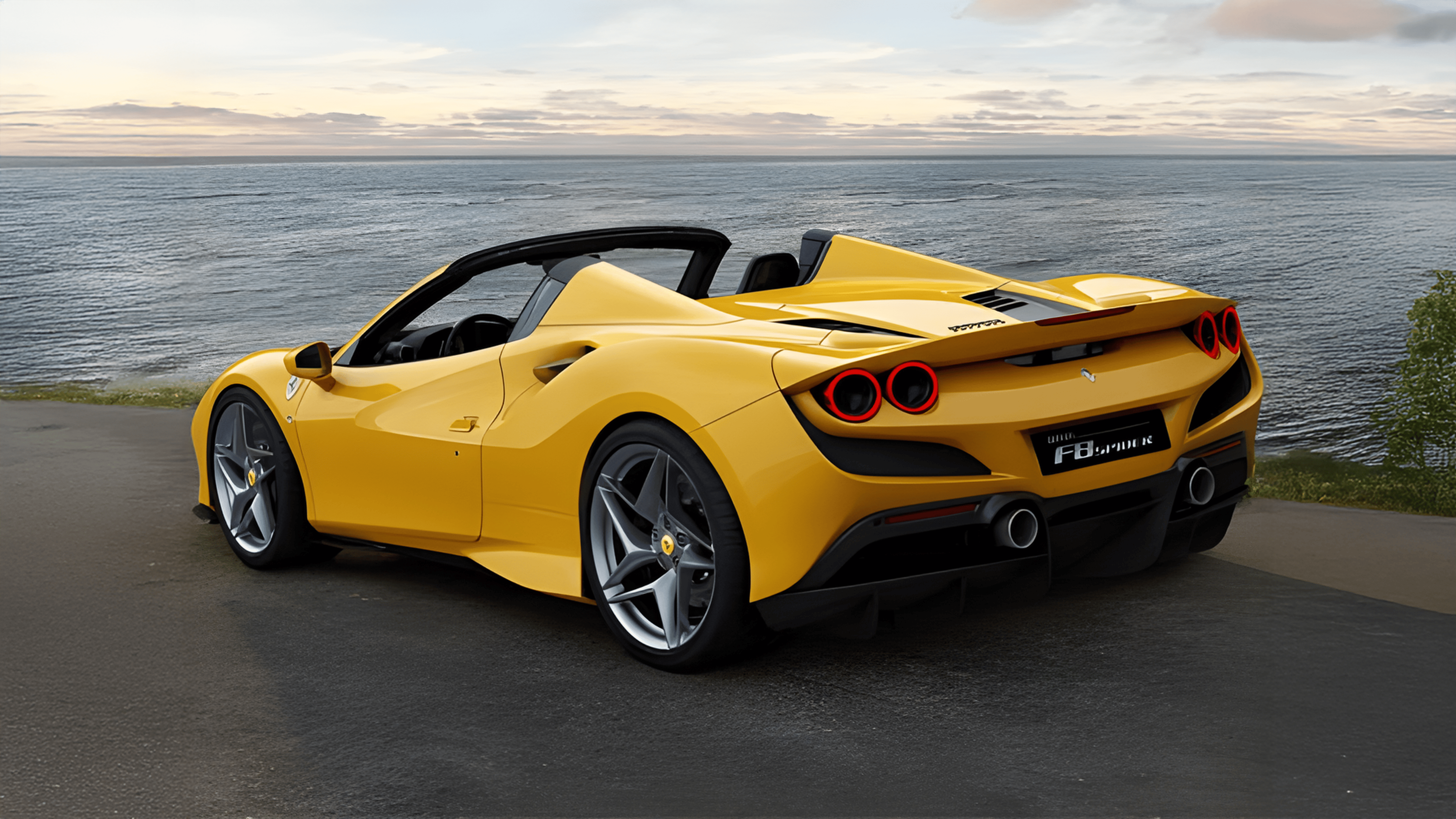 Ferrari F8 Spider Puzzle Logo