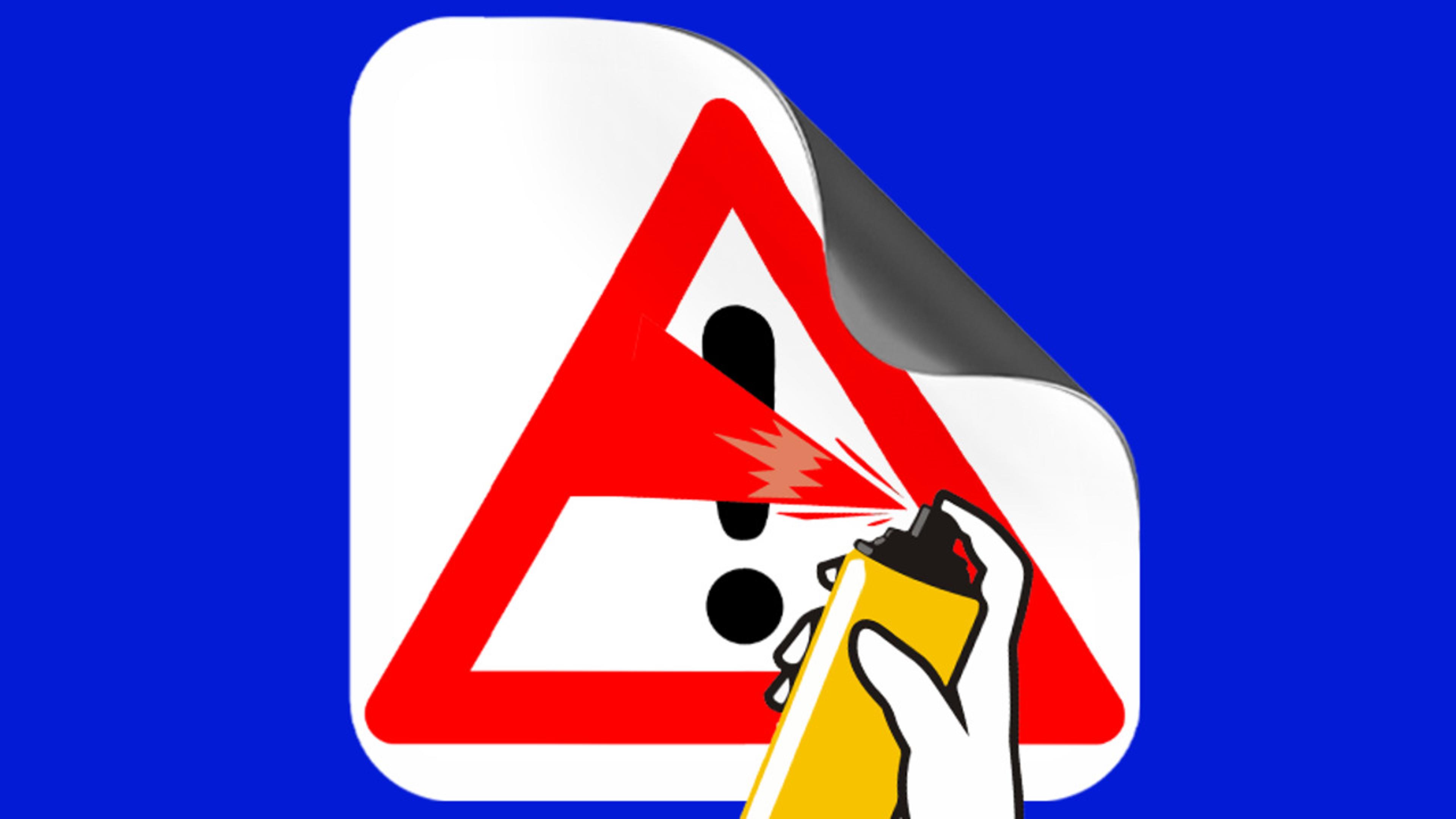 Road Painting 3D Logo