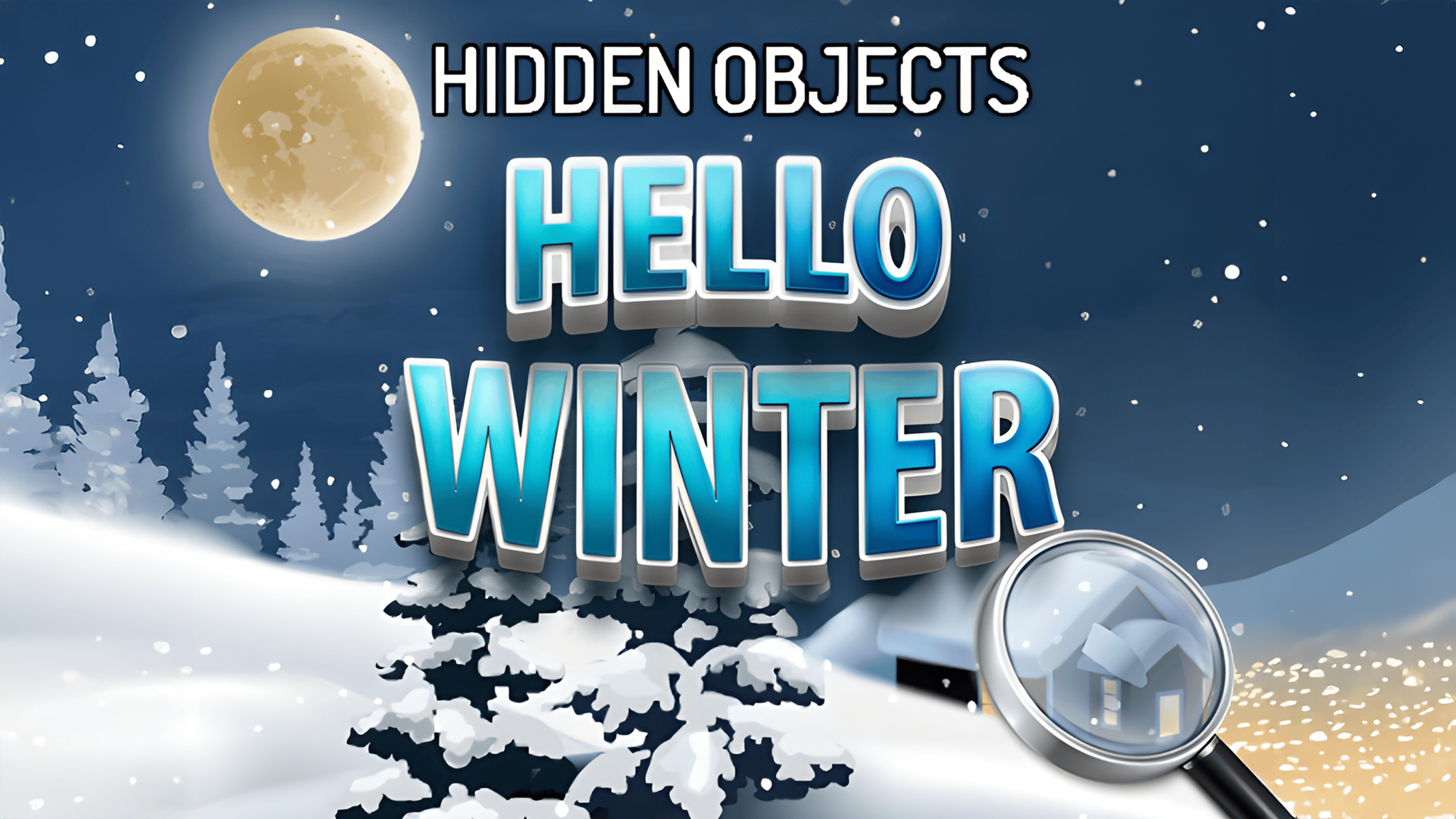 Hidden Objects Hello Winter Logo