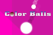 Color Falling Balls Logo