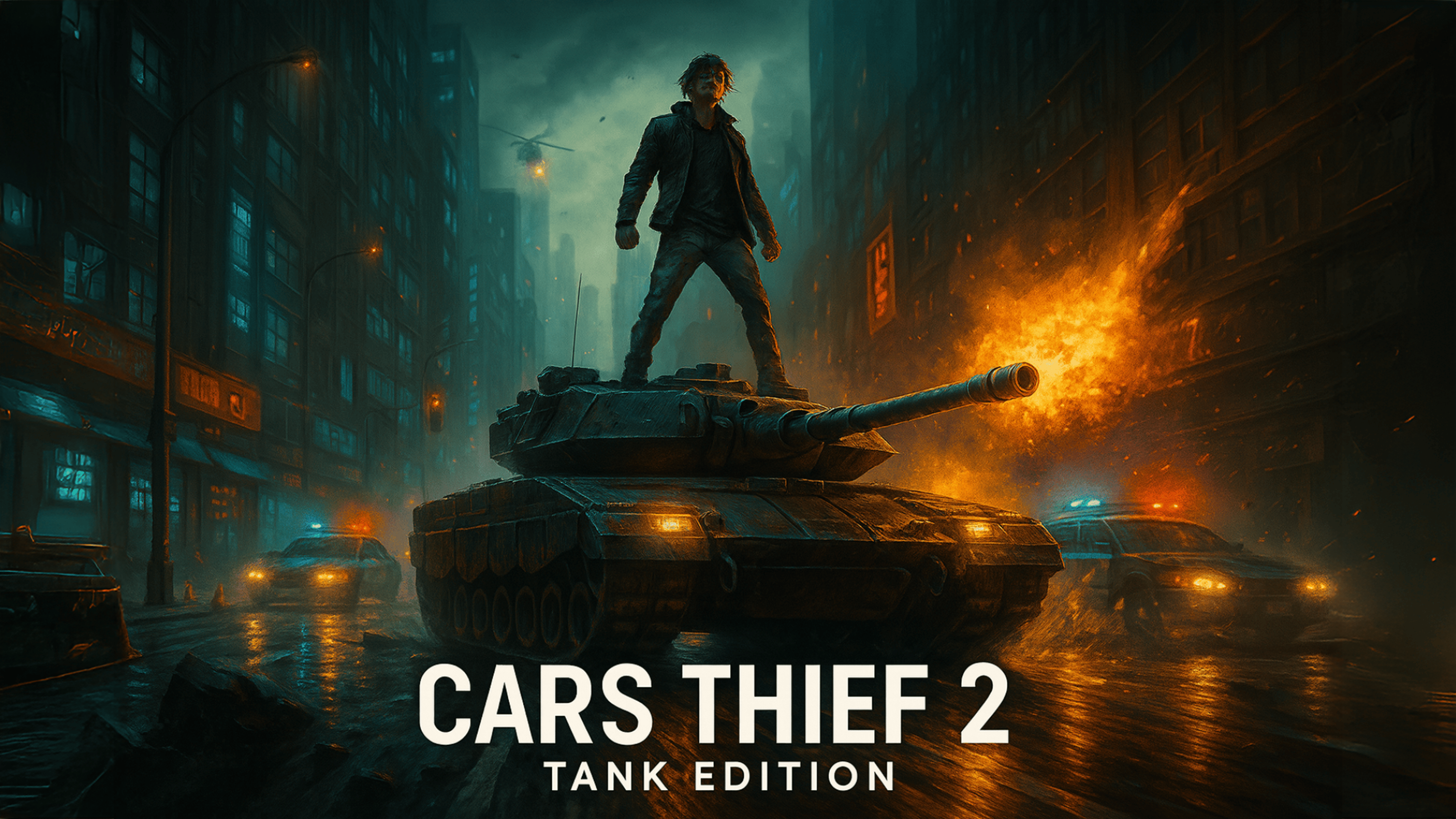 Cars Thief 2: Tank Edition Logo
