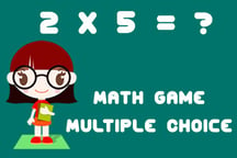 Math Game Multiple Choice Logo